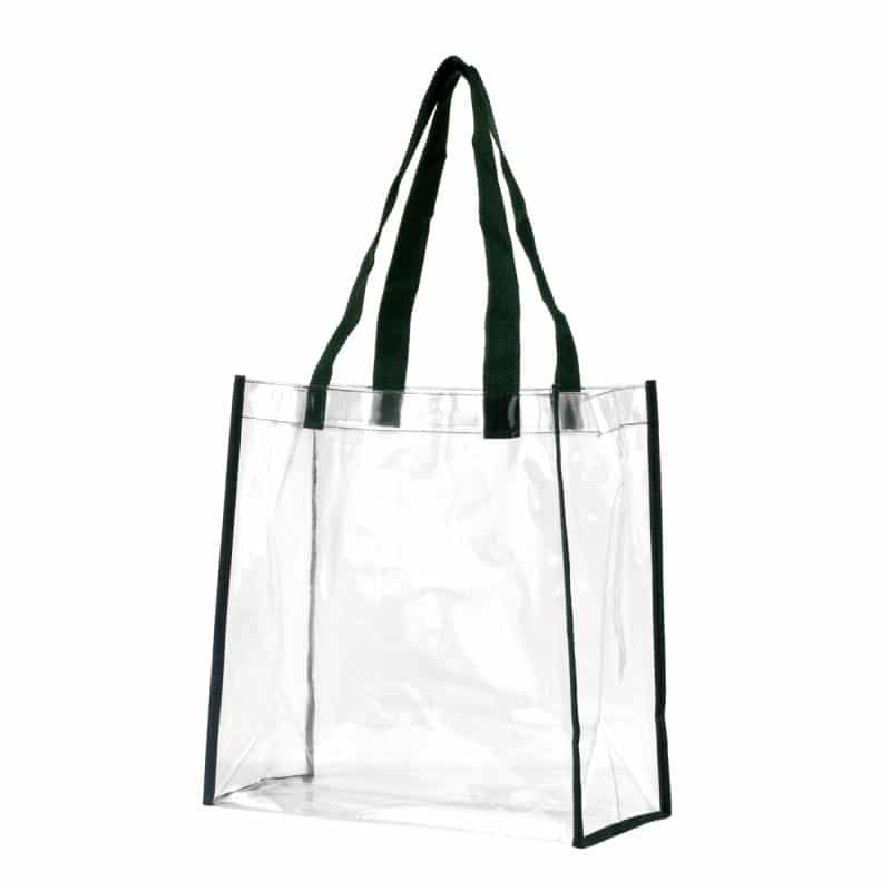 Custom "Matterhorn" Clear Vinyl Stadium Compliant Tote Bag with logo - 1