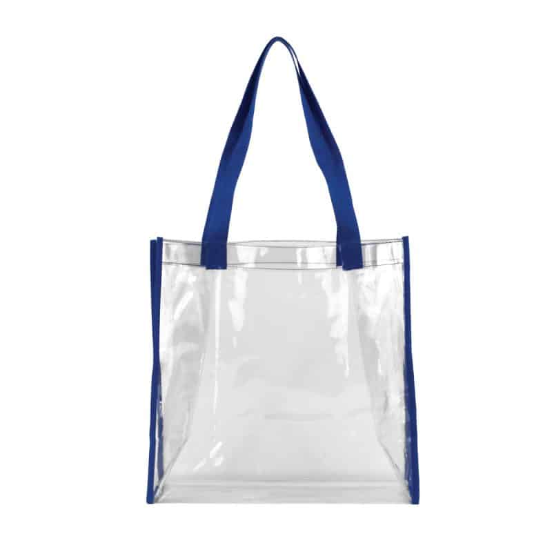 Custom "Matterhorn" Clear Vinyl Stadium Compliant Tote Bag with logo - 5