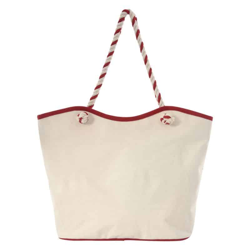 Custom Maui 8 Oz. Laminated Cotton Tote Bag with logo - 6
