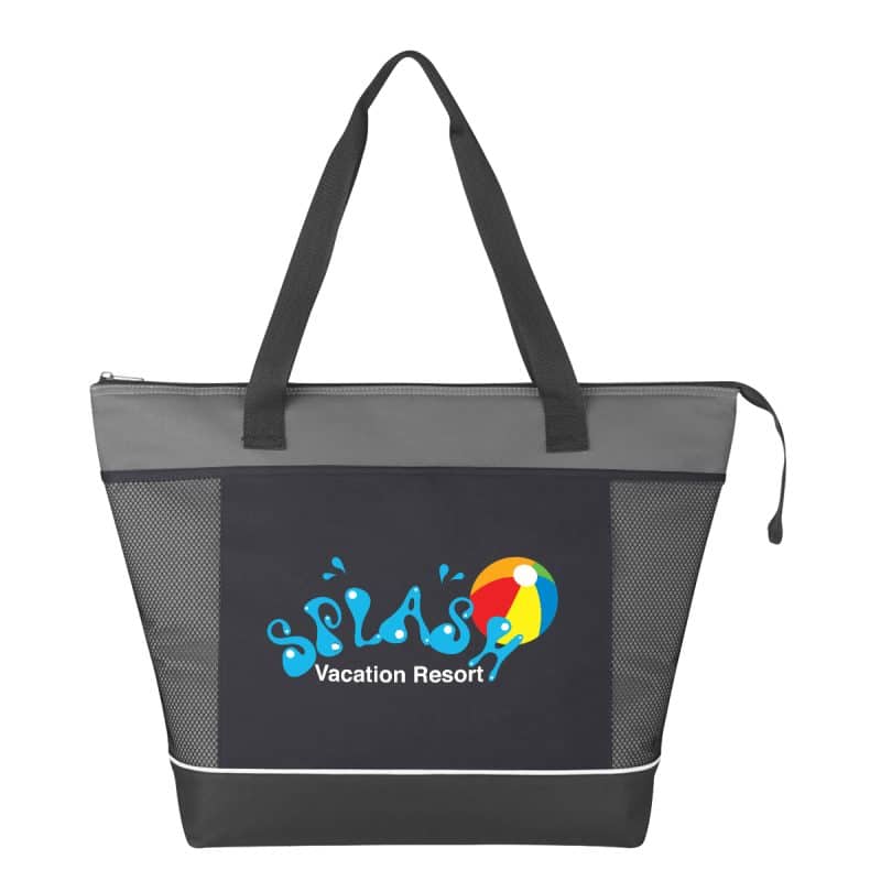 Custom Mega Shopping Kooler Tote Bag with logo - 3