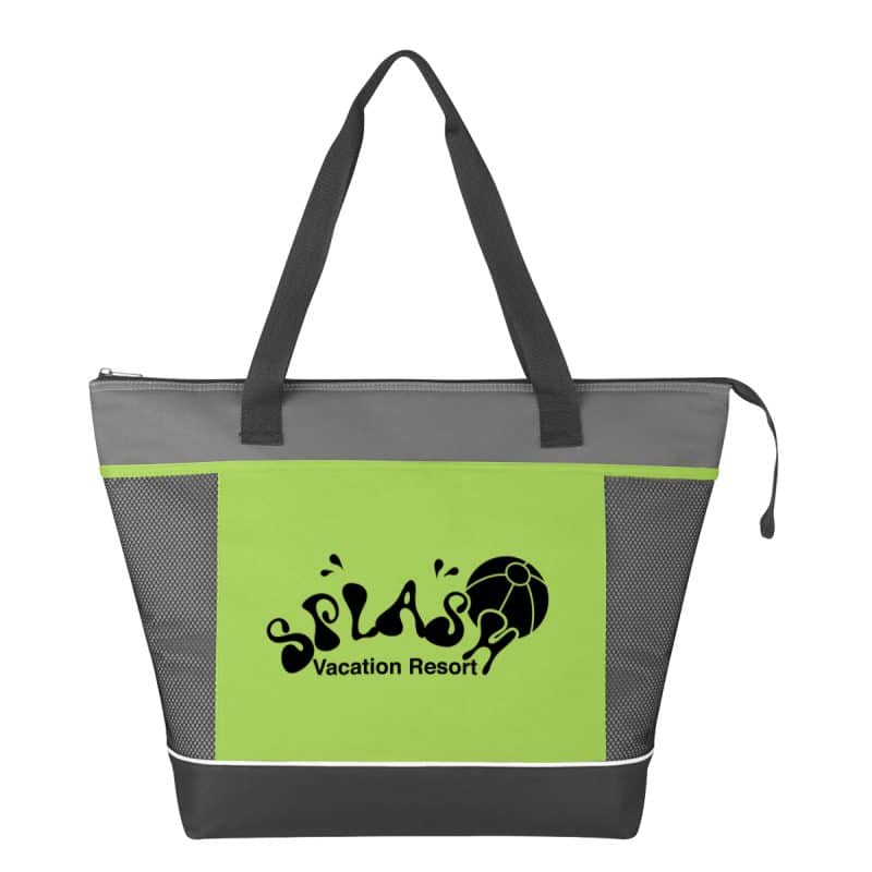 Custom Mega Shopping Kooler Tote Bag with logo - 6