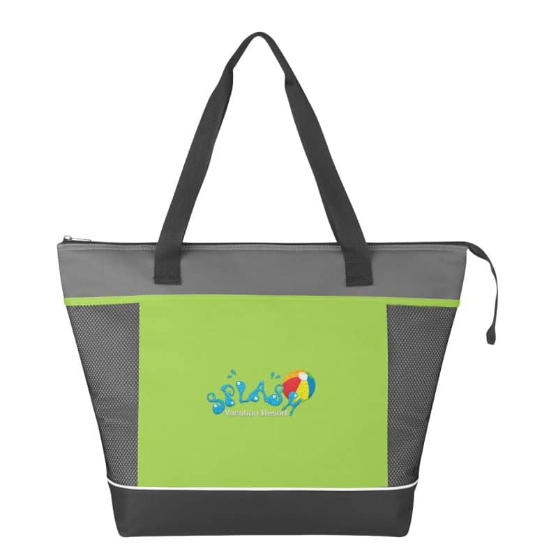 Custom Mega Shopping Kooler Tote Bag with logo - 7
