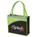 Custom Mesa Curve Non-Woven Tote Bag with logo