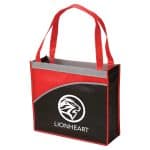 Custom Mesa Curve Non-Woven Tote Bag with logo - 2