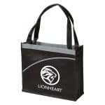 Custom Mesa Curve Non-Woven Tote Bag with logo - 5