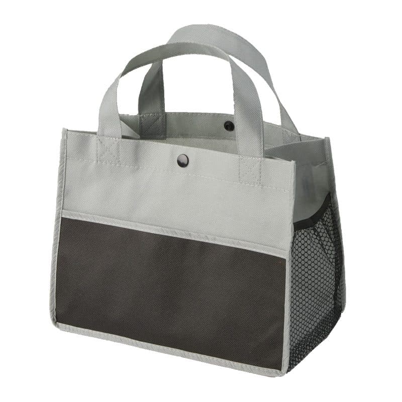 Custom Mini Snap Non-Woven Lunch Tote Bag with logo - 9