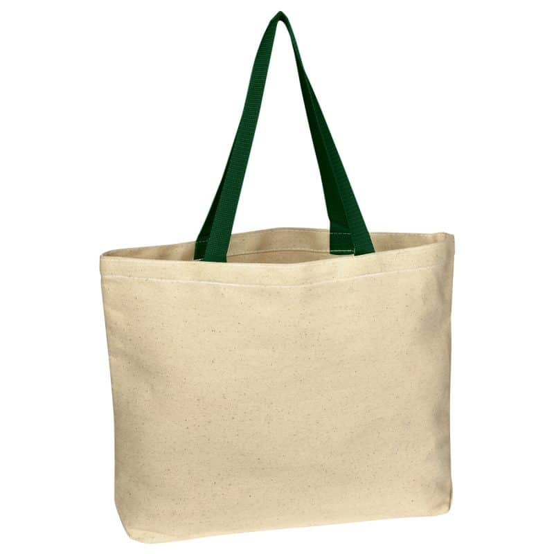 Custom Natural Cotton Canvas Tote Bag with logo - 8
