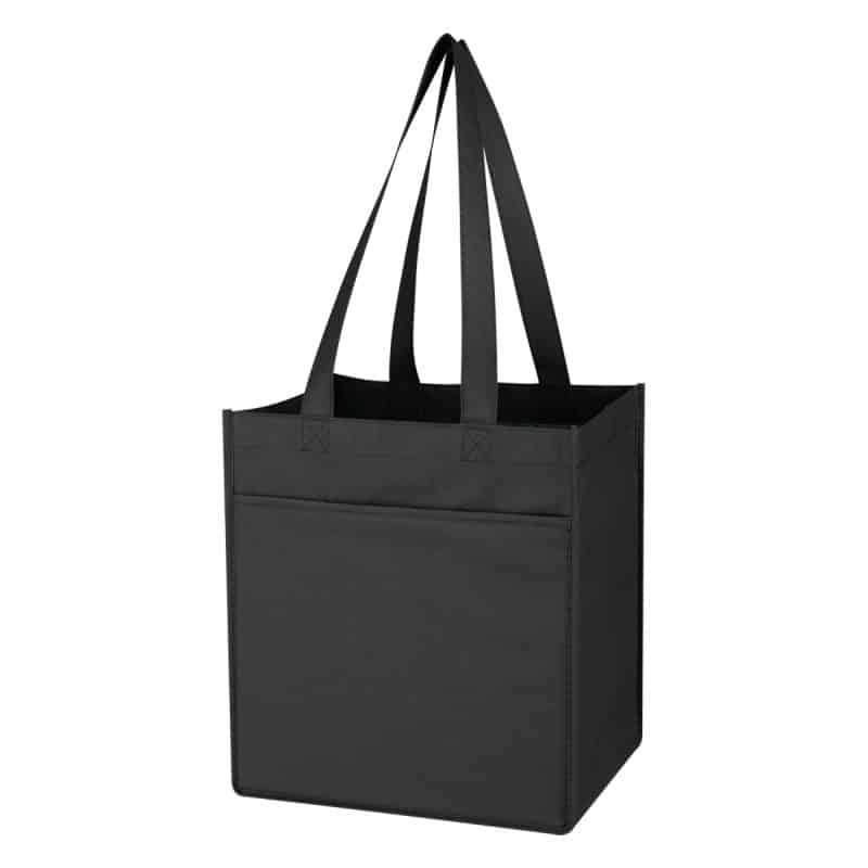 Custom Non-woven 6 Bottle Wine Tote Bag with logo - 4
