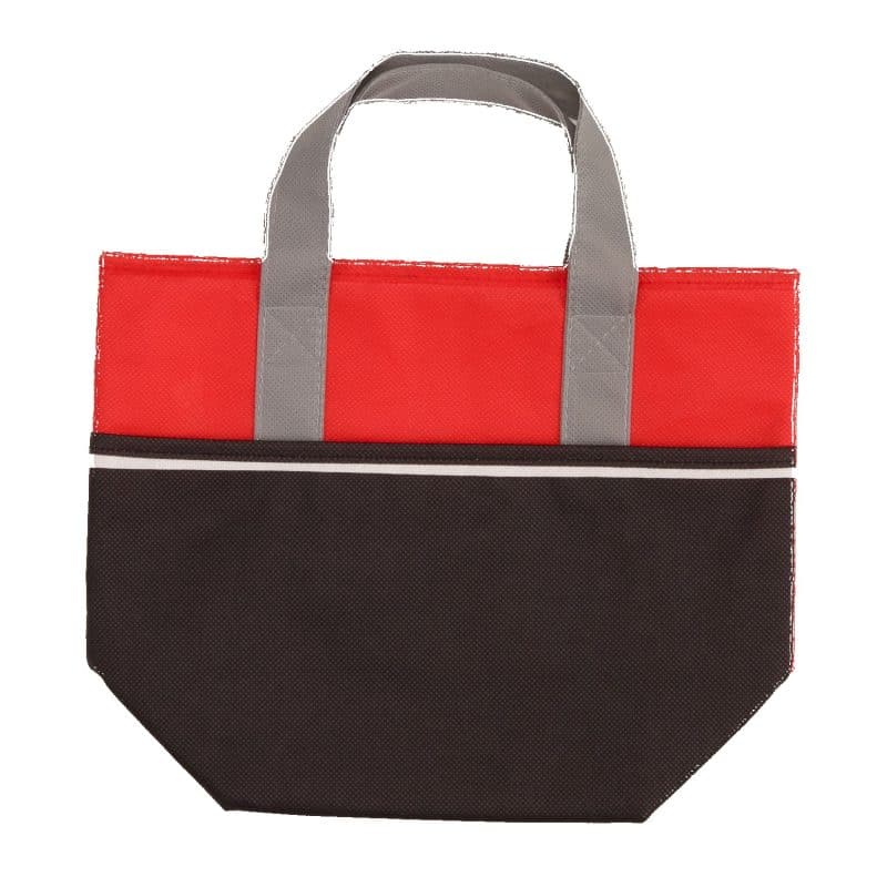 Custom Non-Woven Carry-It™ Insulated Cooler Tote Bag with logo - 5