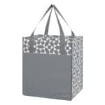 Custom Non-woven Geometric Shopping Tote Bag with logo - 8