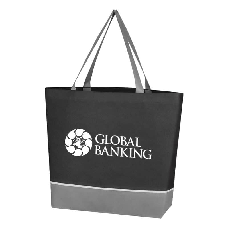 Custom Non-woven Overtime Tote Bag with logo - 3