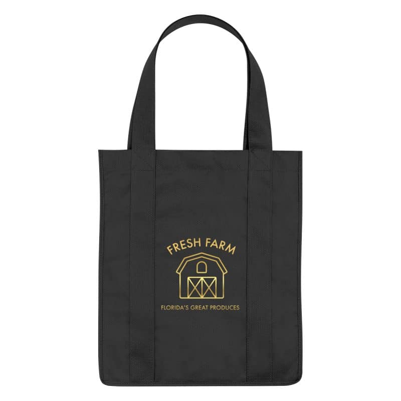 Custom Non-woven Shopper Tote Bag with logo - 3