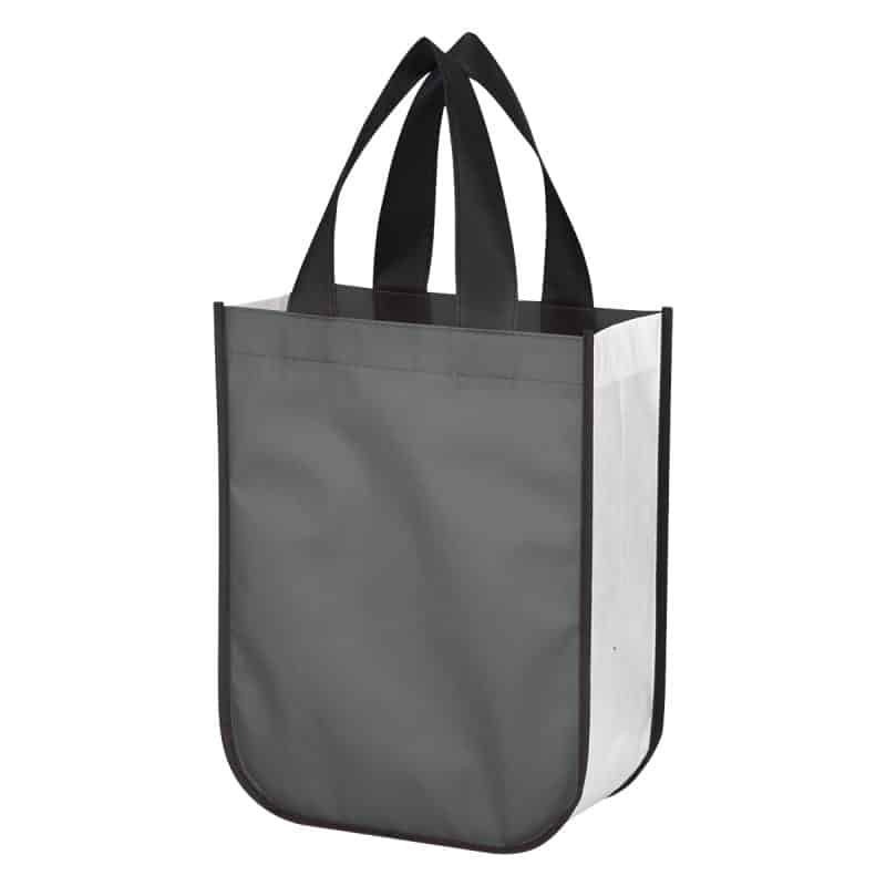 Custom Non-woven Shopper Tote Bag With 100% Rpet Material with logo - 4