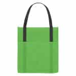 Custom Non-woven Shopper's Pocket Tote Bag with logo - 9