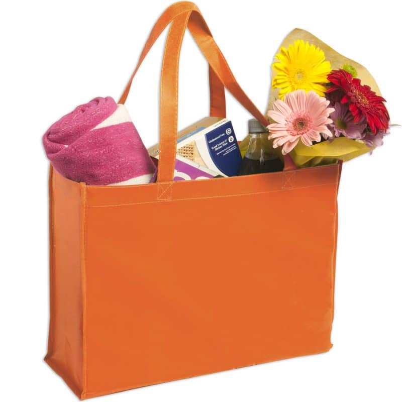 Custom Non-Woven Shopping Tote Bag with logo - 1