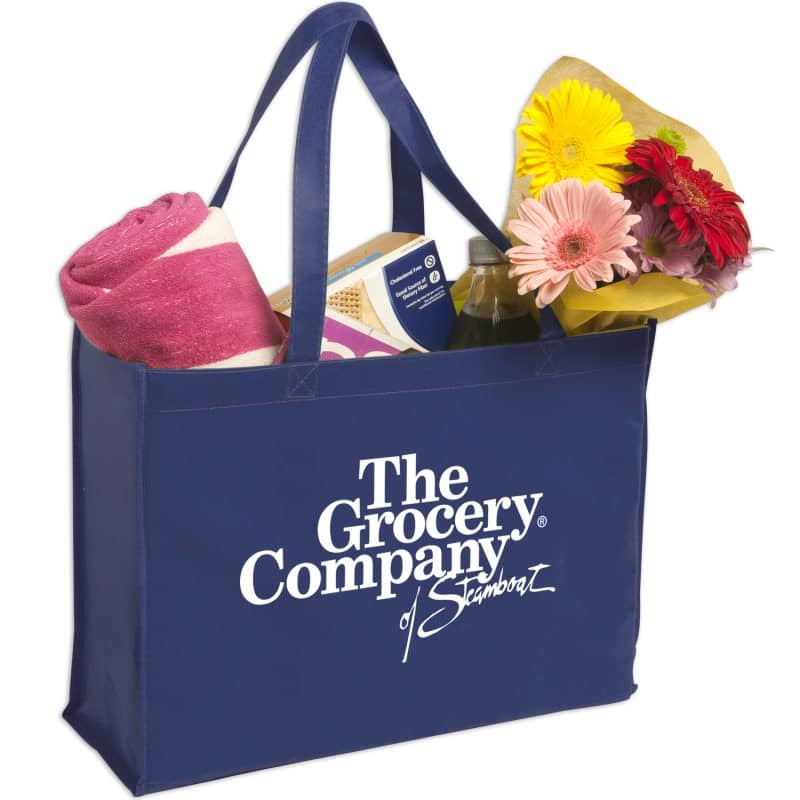 Custom Non-Woven Shopping Tote Bag with logo - 6