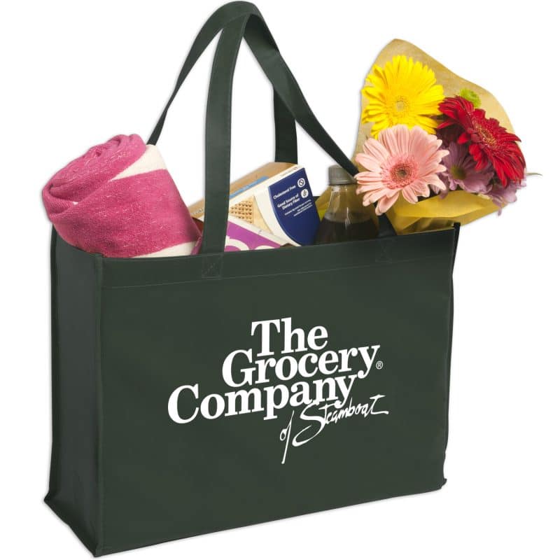 Custom Non-Woven Shopping Tote Bag with logo - 7