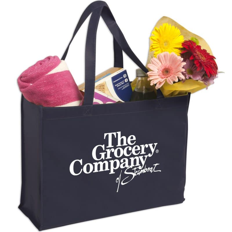 Custom Non-Woven Shopping Tote Bag with logo - 8