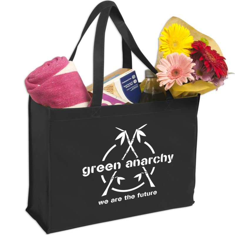 Custom Non-Woven Shopping Tote Bag with logo - 9