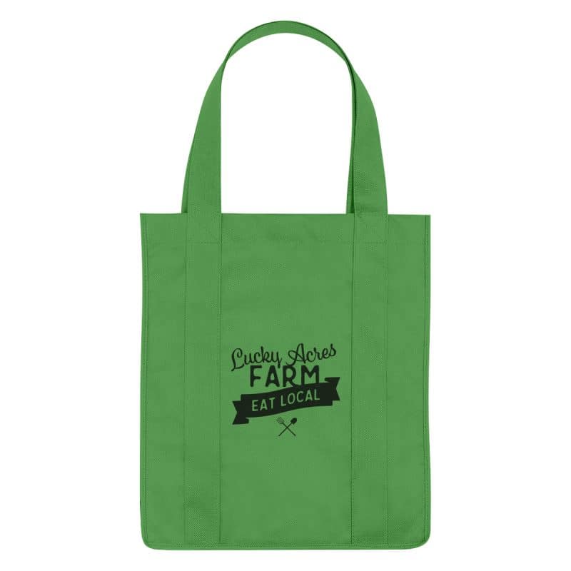 Custom Non-woven Shopper Tote Bag With 100% Rpet Material with logo - 9