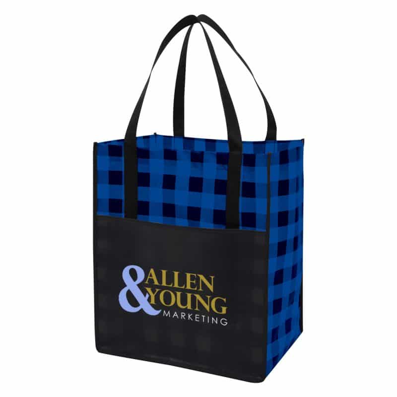 Custom Northwoods Laminated Non-woven Tote Bag with logo - 5