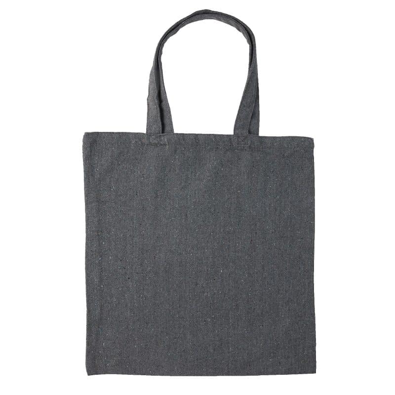 Custom Recycled Poly Cotton Tote Bag with logo - 1