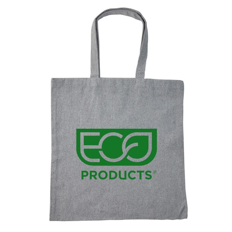 Custom Recycled Poly Cotton Tote Bag with logo - 2