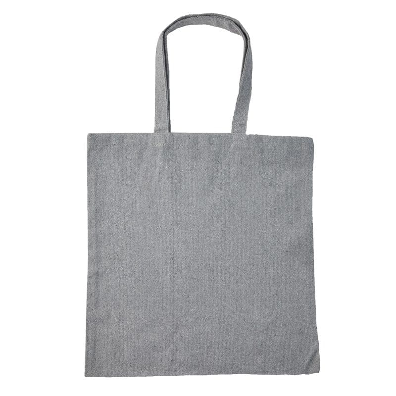 Custom Recycled Poly Cotton Tote Bag with logo - 3
