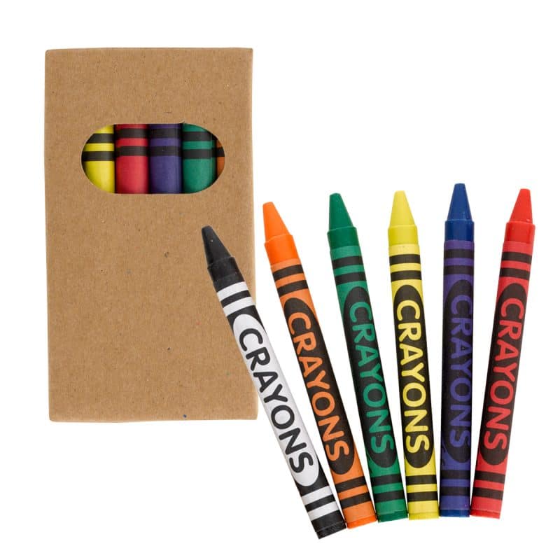 Custom Reflective Non-woven Coloring Tote Bag With Crayons with logo - 3