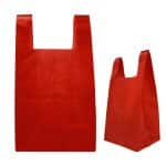 Custom Reusable T-shirt Style Non-woven Tote Bag with logo - 5