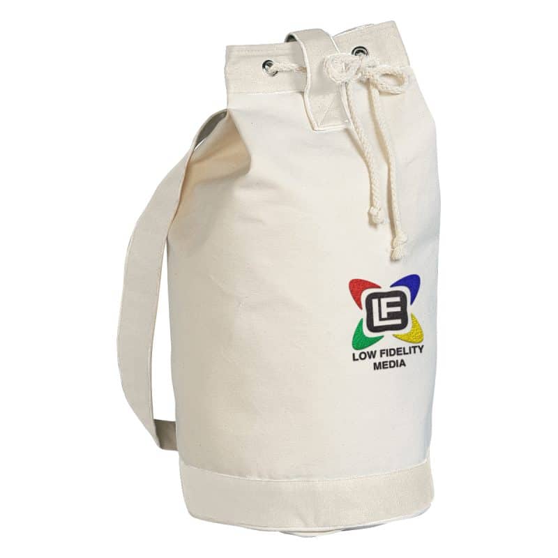 Custom Schooner Cotton Canvas Tote Bag with logo - 2