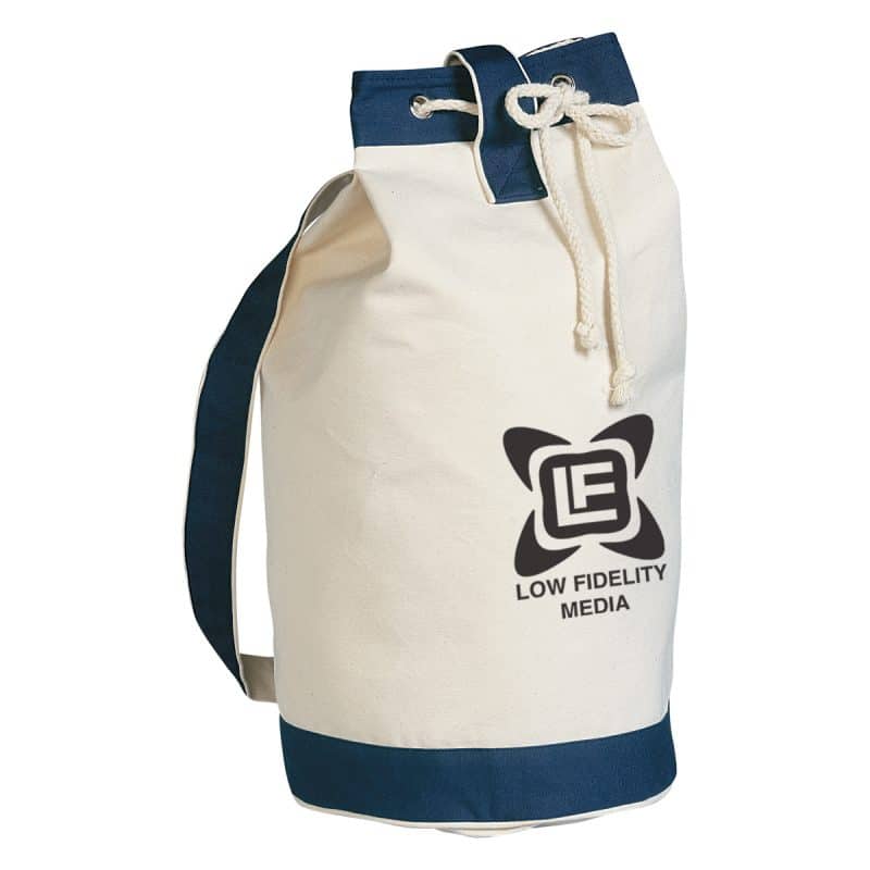 Custom Schooner Cotton Canvas Tote Bag with logo - 5