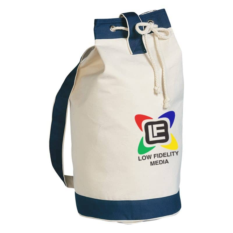 Custom Schooner Cotton Canvas Tote Bag with logo - 6