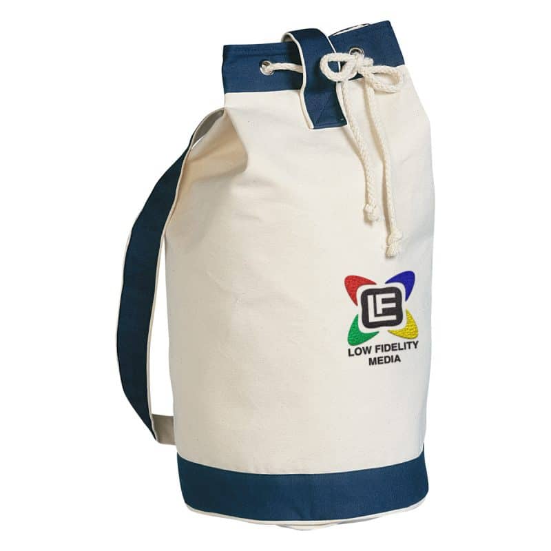 Custom Schooner Cotton Canvas Tote Bag with logo - 7