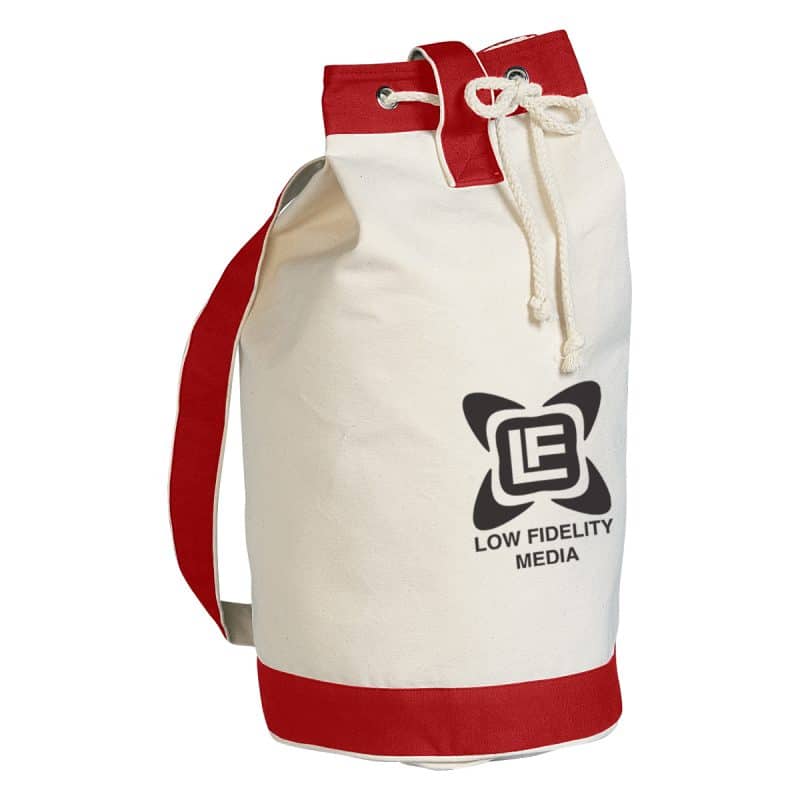 Custom Schooner Cotton Canvas Tote Bag with logo - 9