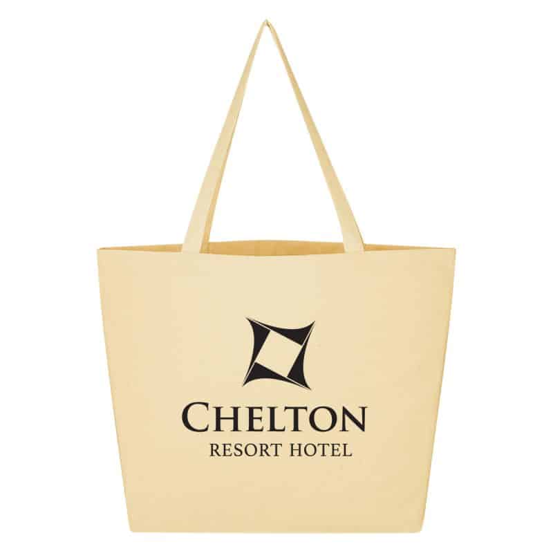 Custom The Outing Cotton Twill Tote Bag with logo - 1