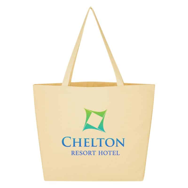 Custom The Outing Cotton Twill Tote Bag with logo - 3