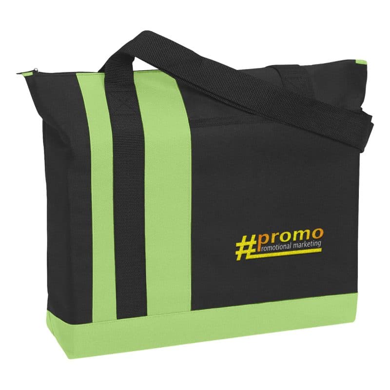 Custom Tri-band Tote Bag with logo - 2