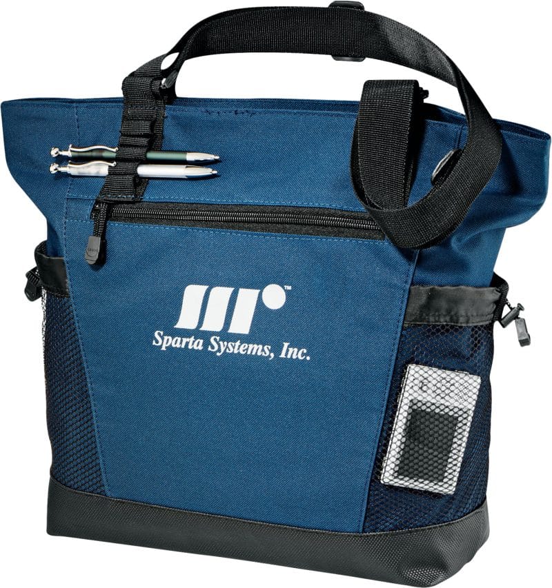 Custom Urban Passage Zippered Travel Business Tote with logo - 3