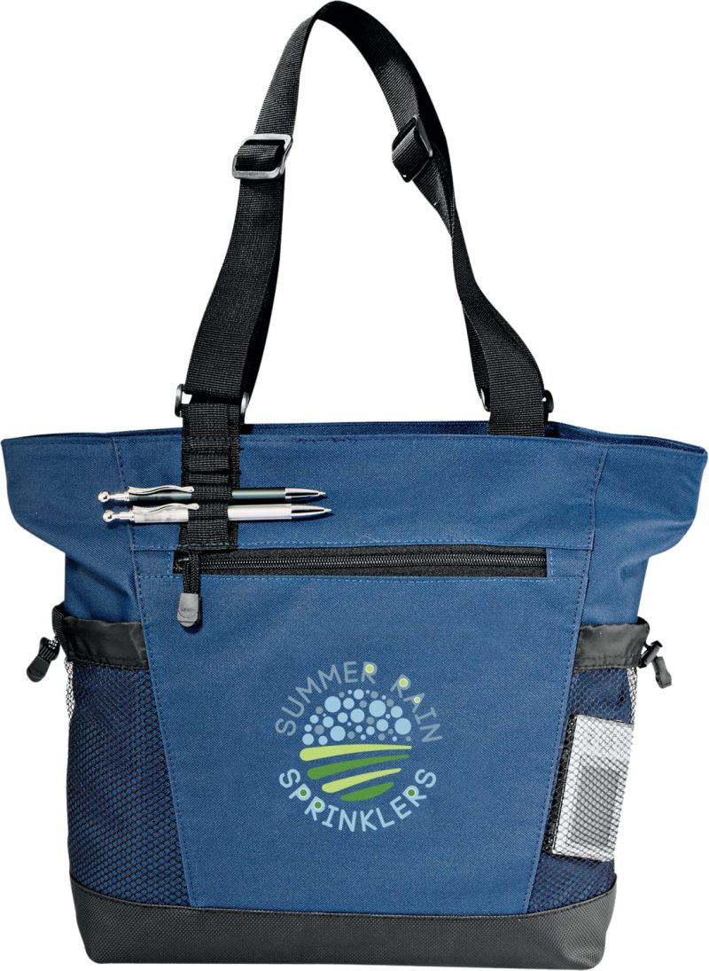 Custom Urban Passage Zippered Travel Business Tote with logo - 4