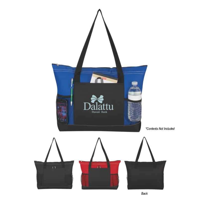 Custom Voyager Tote Bag with logo
