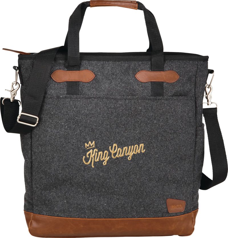 Custom Field & Co.® Campster Wool 15'' Computer Tote with logo - 4