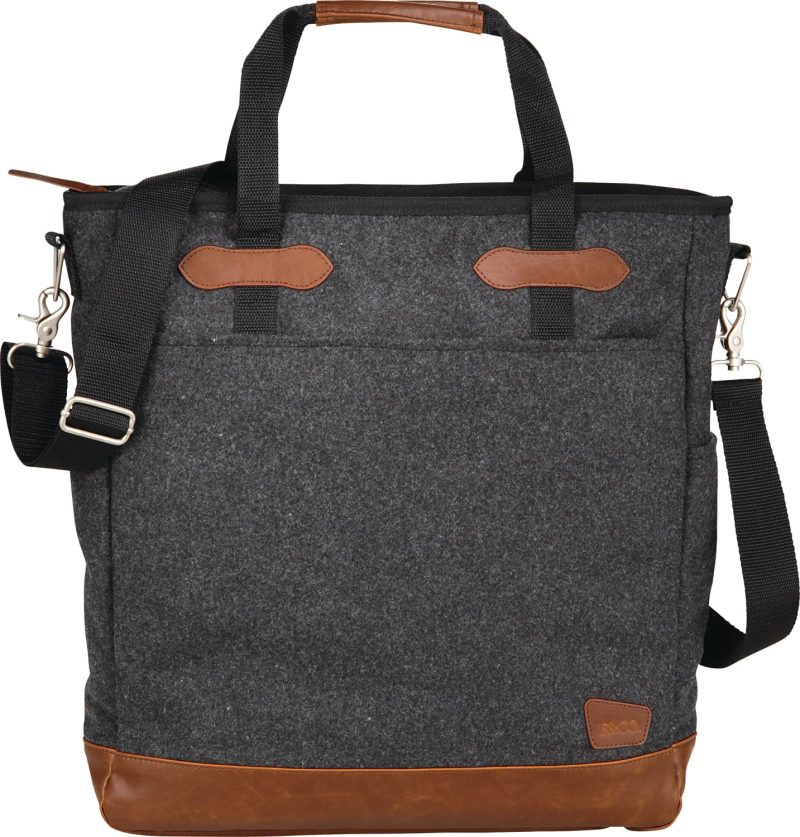 Custom Field & Co.® Campster Wool 15'' Computer Tote with logo - 8