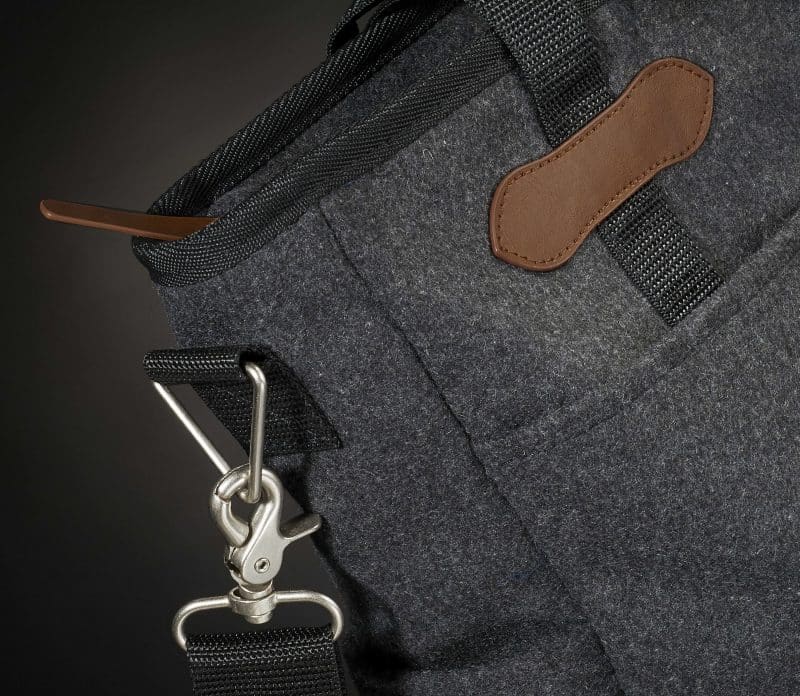 Custom Field & Co.® Campster Wool 15'' Computer Tote with logo - 9