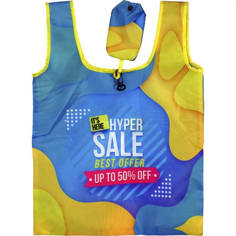 Custom Full Color Tradeshow Tote Bags with logo - 1