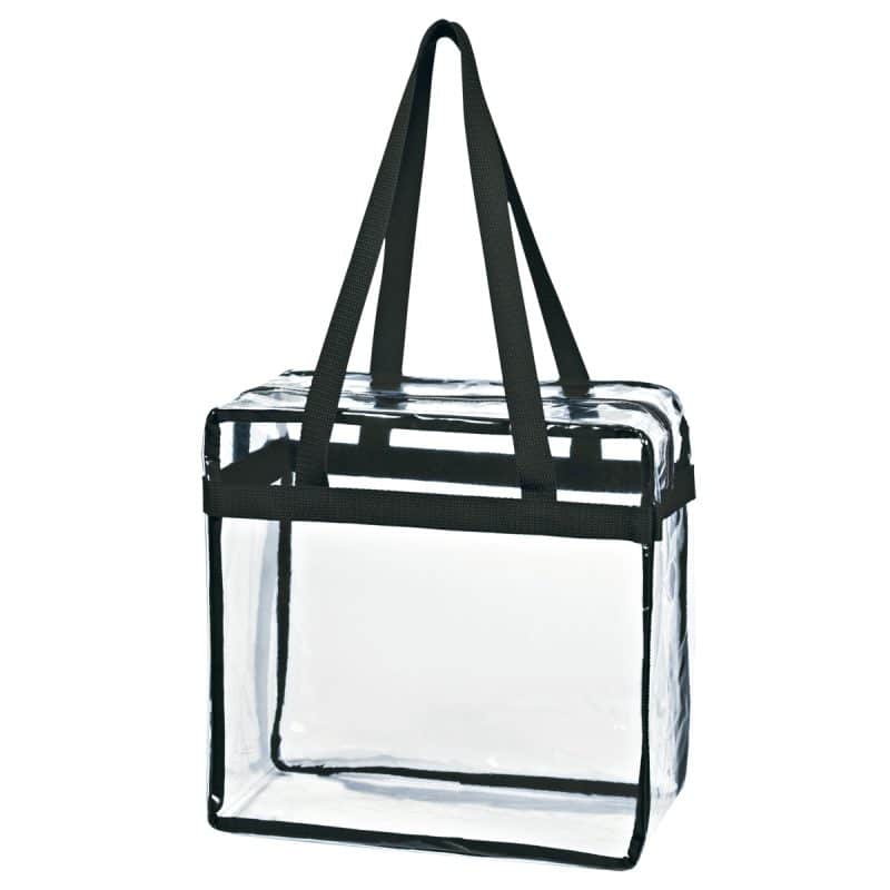 Custom Clear Eva Tote Bag With Zipper with logo - 1