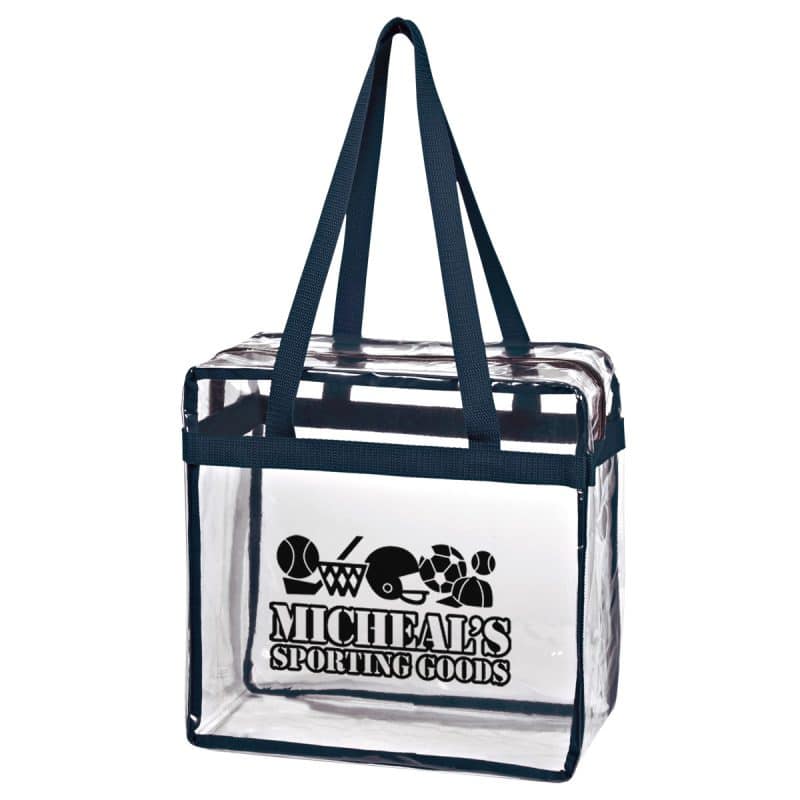 Custom Clear Eva Tote Bag With Zipper with logo - 7