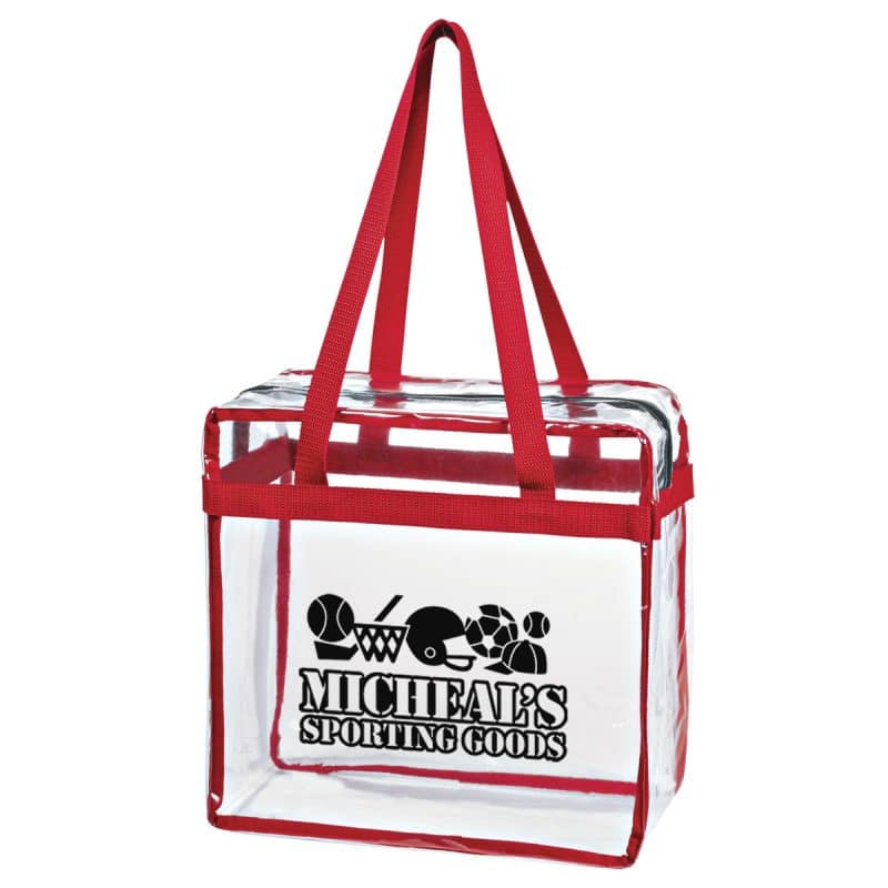 Custom Clear Eva Tote Bag With Zipper with logo - 9