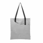 Custom Swoop Heathered Rpet Tote Bag with logo - 1