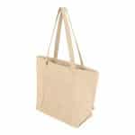 Custom Cailee Recycled Cotton Starboard Tote Bag with logo - 5